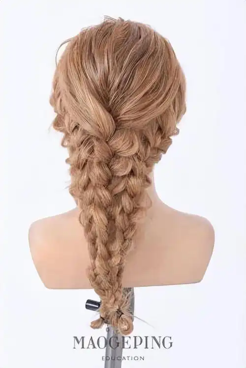 怎么盘头发简单好看,教你盘头发简单又好看