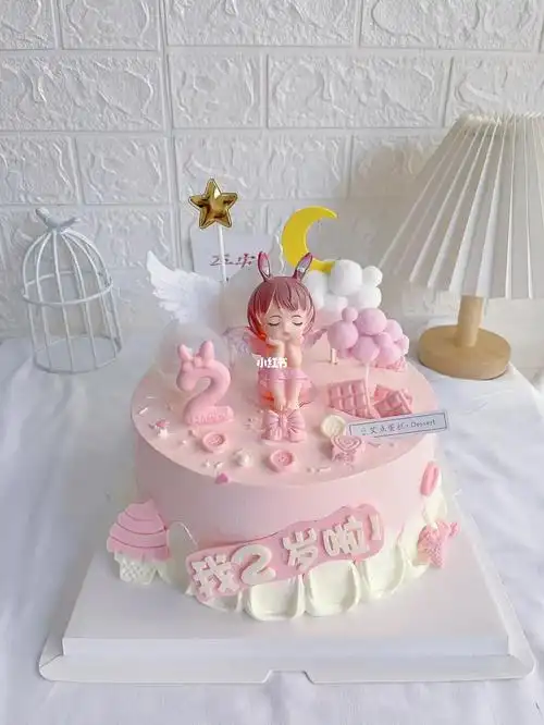 8寸女宝宝安妮宝贝女生蛋糕