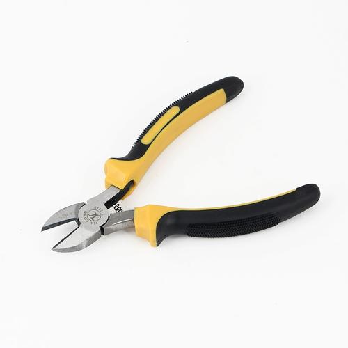 斜口钳6寸斜嘴钳非绝缘工具165mm150mm斜工钳钳子