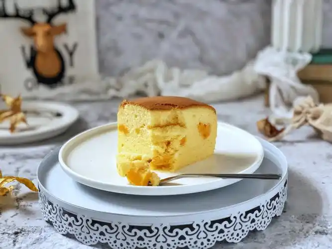 咸蛋黄芝士夹心蛋糕