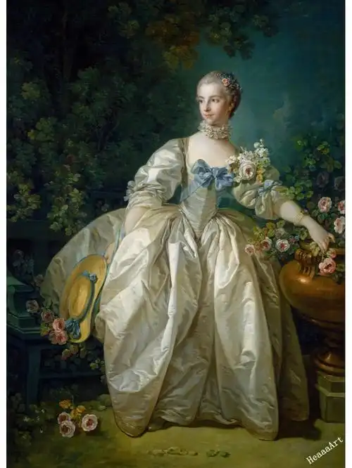 人体油画大师布歇将洛可可艺术发展到极致