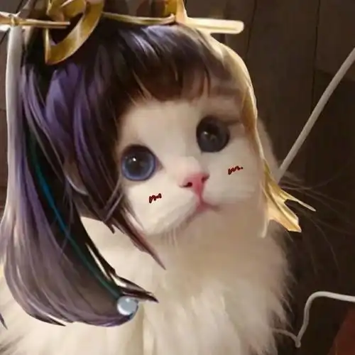 王者荣耀 接头小猫咪头像 上官婉儿