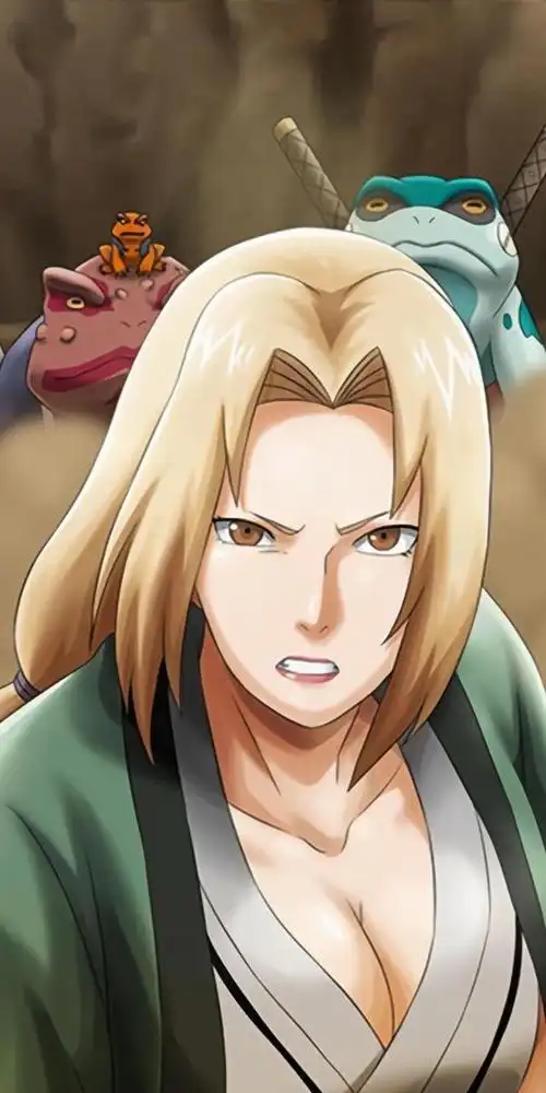 火影忍者:纲手,唯一一个让我心动的奶奶辈人物