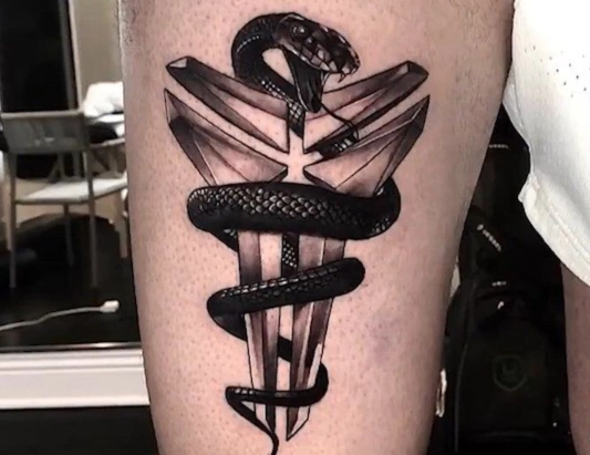 纪念篮球巨星科比纹身图案12