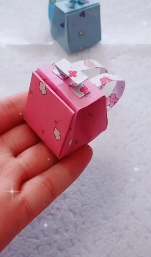 手工折纸——书包