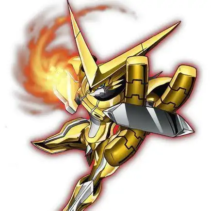 数码宝贝高吼兽简笔画