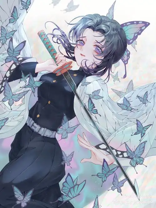 【鬼灭之刃】蝴蝶忍|haru_鬼灭之刃虫柱蝴蝶忍蝴蝶忍日系我要上首推