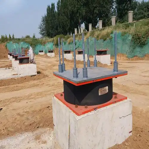 荣威lnr(h)滑动隔震支座贵州安装指导 铅芯建筑隔震支座