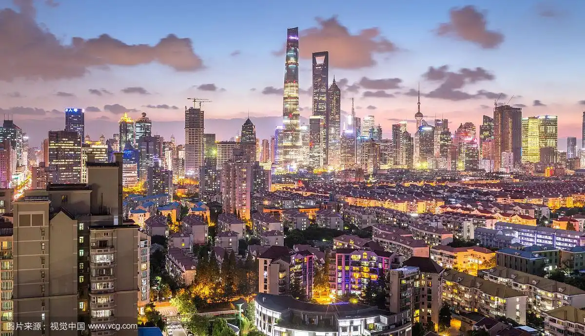 上海浦东城市景