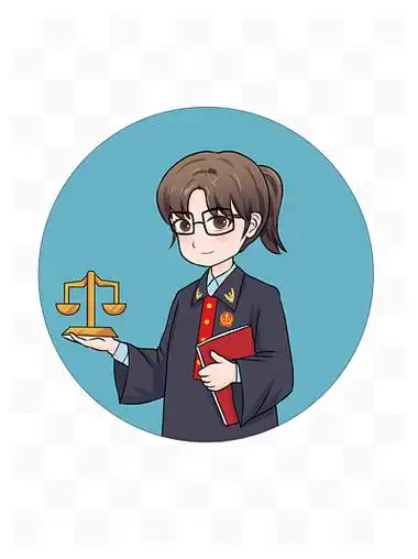 原创法律律师党政 i>宣 /i> i>传 /i>女法官手绘插画