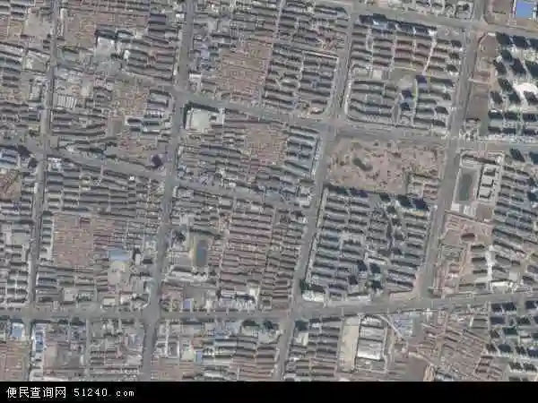 中国山东省烟台市蓬莱市登州地图(卫星地图)