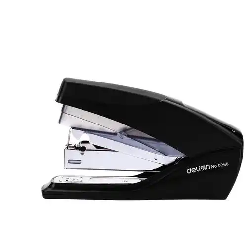 得力0368订书机 省力订书器装订机 专业商务订书机装订图片