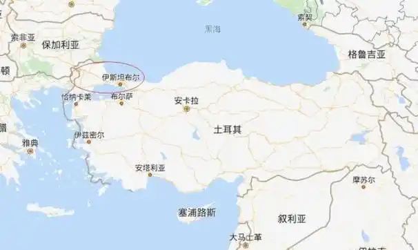 土耳其地图