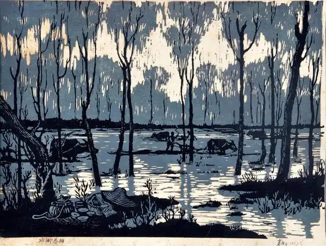 版画一样的风景不一样的美