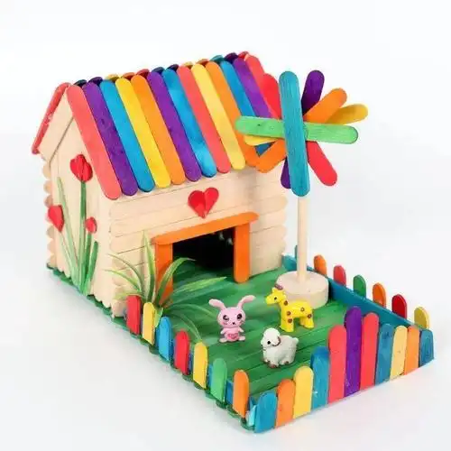 活动雪糕棒变变变创意手工102