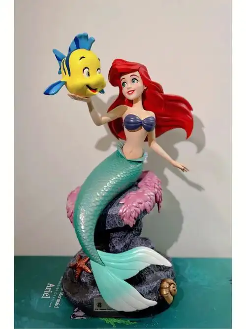 爱丽儿小美人鱼限量雕塑