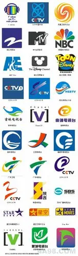 各地方电视台的标志设计欣赏3,公司标志设计,dnlan.com