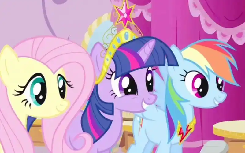 我终于可以进入闪电飞马队.《小马宝莉》mlp