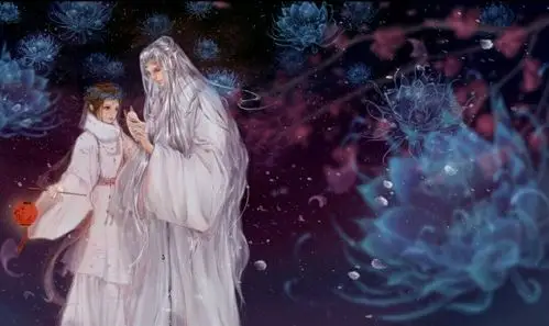 (古风情侣)绘师:素手执茶 - 堆糖,美图壁纸兴趣社区