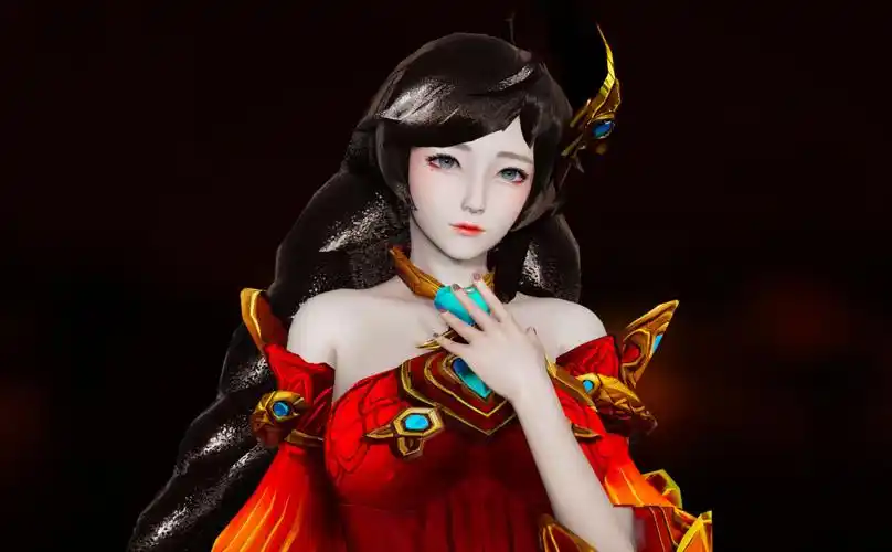 王者荣耀 大乔原皮 hs2甜心选择2 ai少女 精品人物卡mod