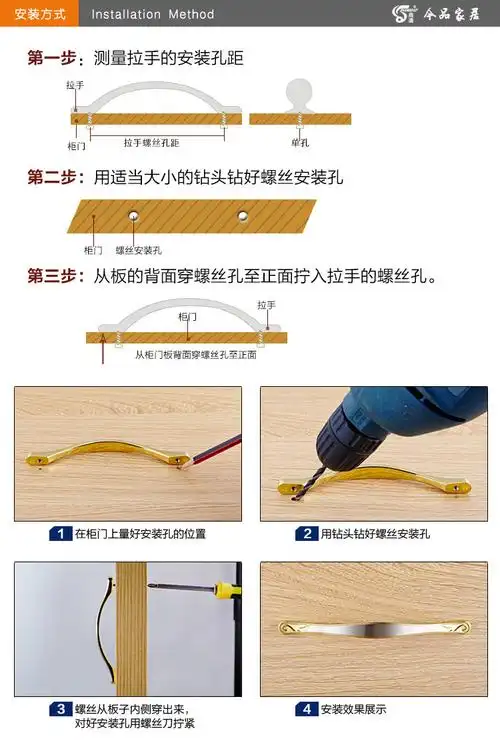 【商道五金】嘉兰锌合金欧式橱柜衣柜壁柜家具门把手仿古拉手