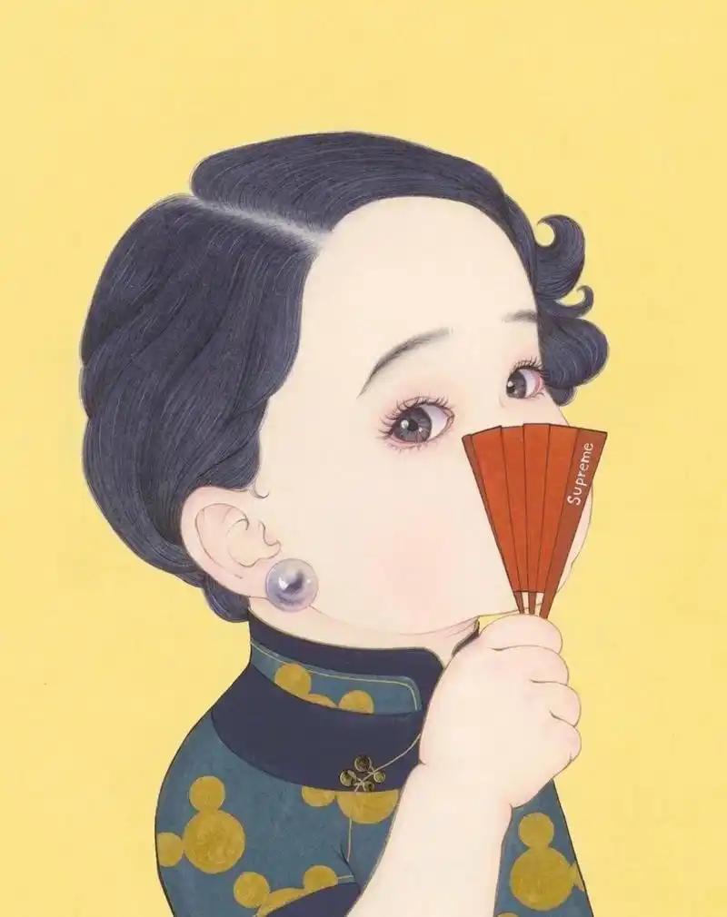 超97的胖女孩头像来咯 谁说胖女孩不好看 也可以很可爱呀 头像自取