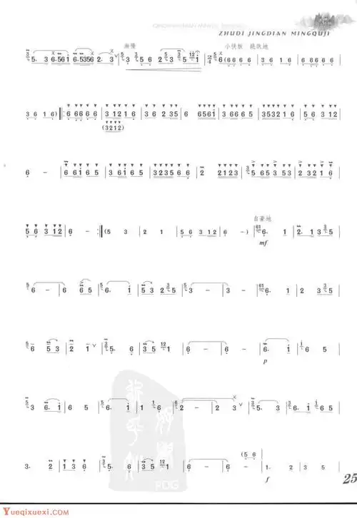 张维良竹笛经典名曲《牧民新歌》简广易曲