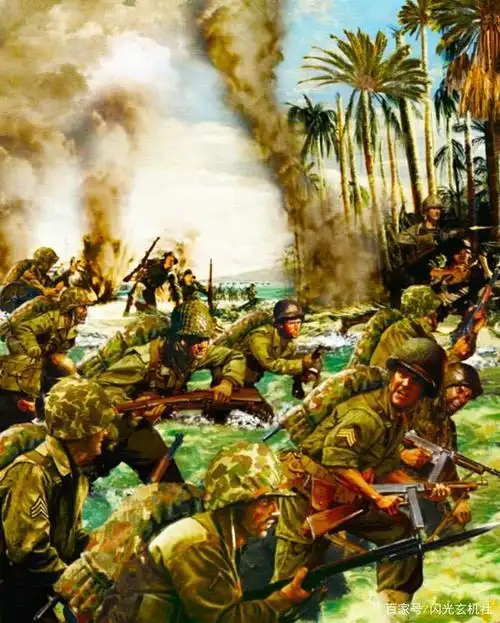 太平洋群岛上的争夺战,就像是一场现代文明掩盖下的绞肉机.