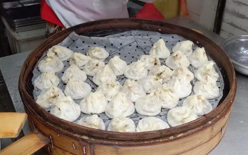 武汉的重油烧麦,有牛肉馅的