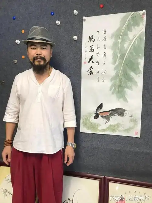 国宴国酒艺术茅台中国书画名家沈松