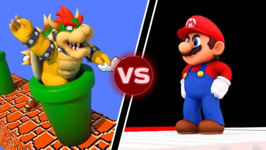 超级玛丽 当库巴和马里奥互换身份后会怎样?网友:你也有今天!