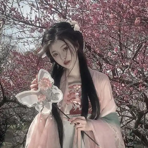 古风真人头像江南风女头