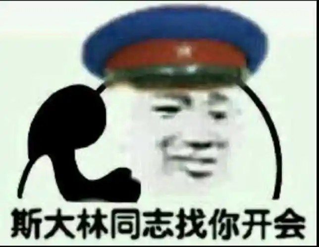 斯大林同志找你开会_表情包_斗图图片