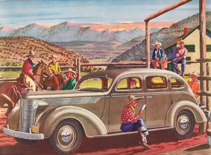 二十世纪美国黄金时代的插画怀旧精彩