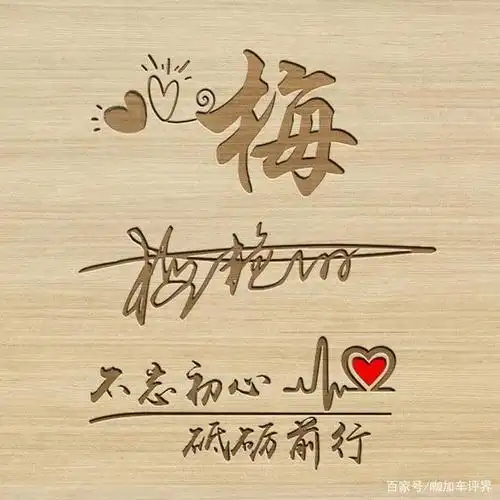 用你的姓氏,姓名之做微信头像,精致创意签名头像,请查收!