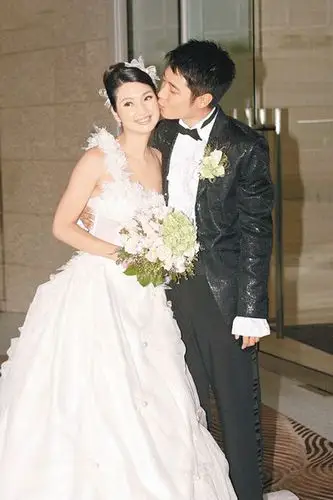 单亲妈妈身份为莫少聪生下儿子莫镐廉,○九年她与内地演员张丹锋结婚