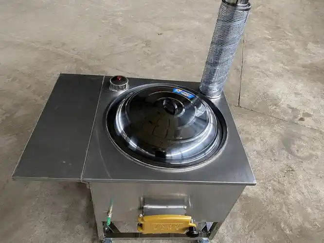 堃之熠德国进口品质304不锈钢柴火灶农村家用柴火炉节能无烟双锅灶双