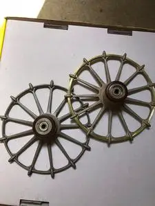 松林甲鱼枪盘,铸造铝合金.外径165mm,内径155mm.