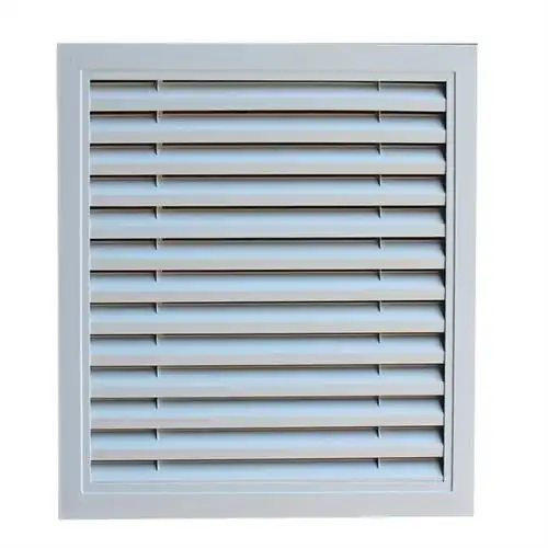 铝合金百叶门暖气罩图片