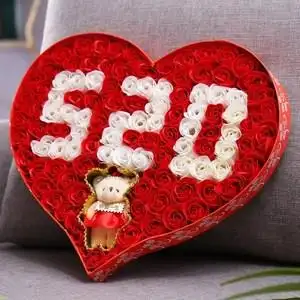 情人节礼品 span class=h>1314 /span>玫瑰 span class=h>香皂花