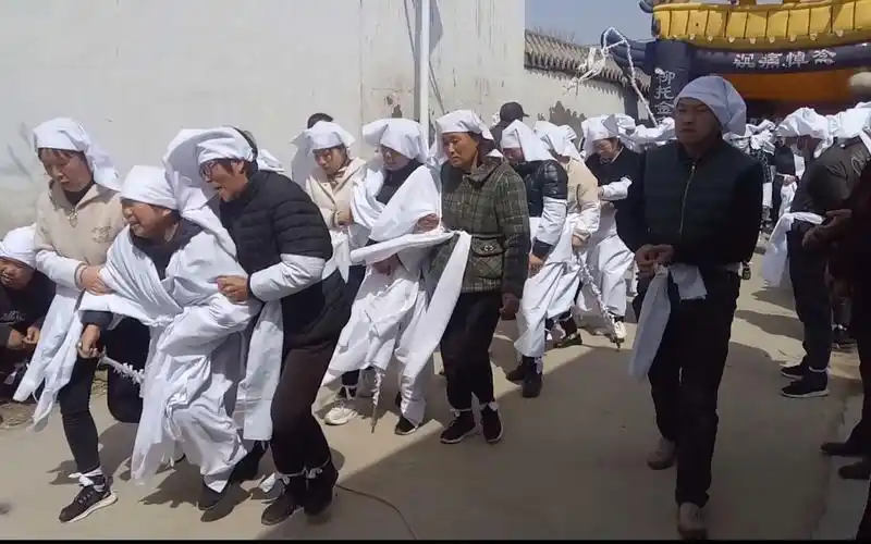 藳城县农村办丧事 习俗出殡