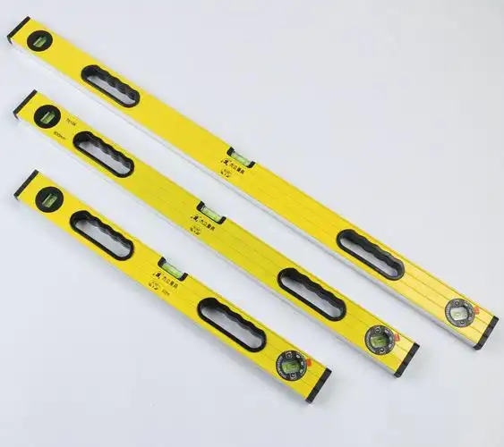 防摔高精度水平尺强磁铝合金水平尺装修工具水泡平衡尺