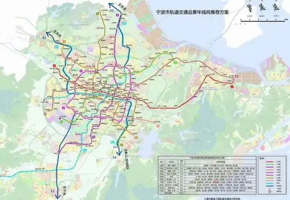宁波地铁6号线线路图