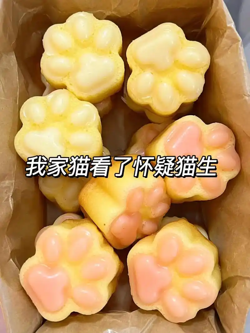被猫爪蛋糕狠狠拿捏了老母亲的少女心