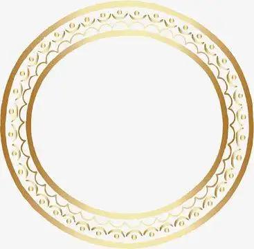 金色圆环素材图片