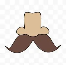 卡通手绘胡子元素图片免费下载-卡通手绘胡子元素素材-卡通手绘胡子元