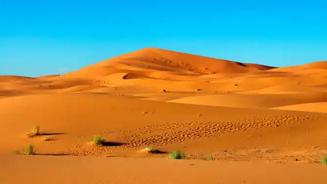 26张高清沙漠ppt背景图片