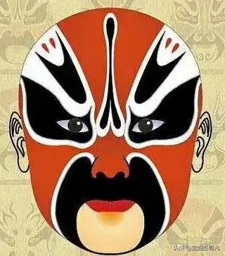 黑脸张飞京剧脸谱图片黑色脸谱图片张飞