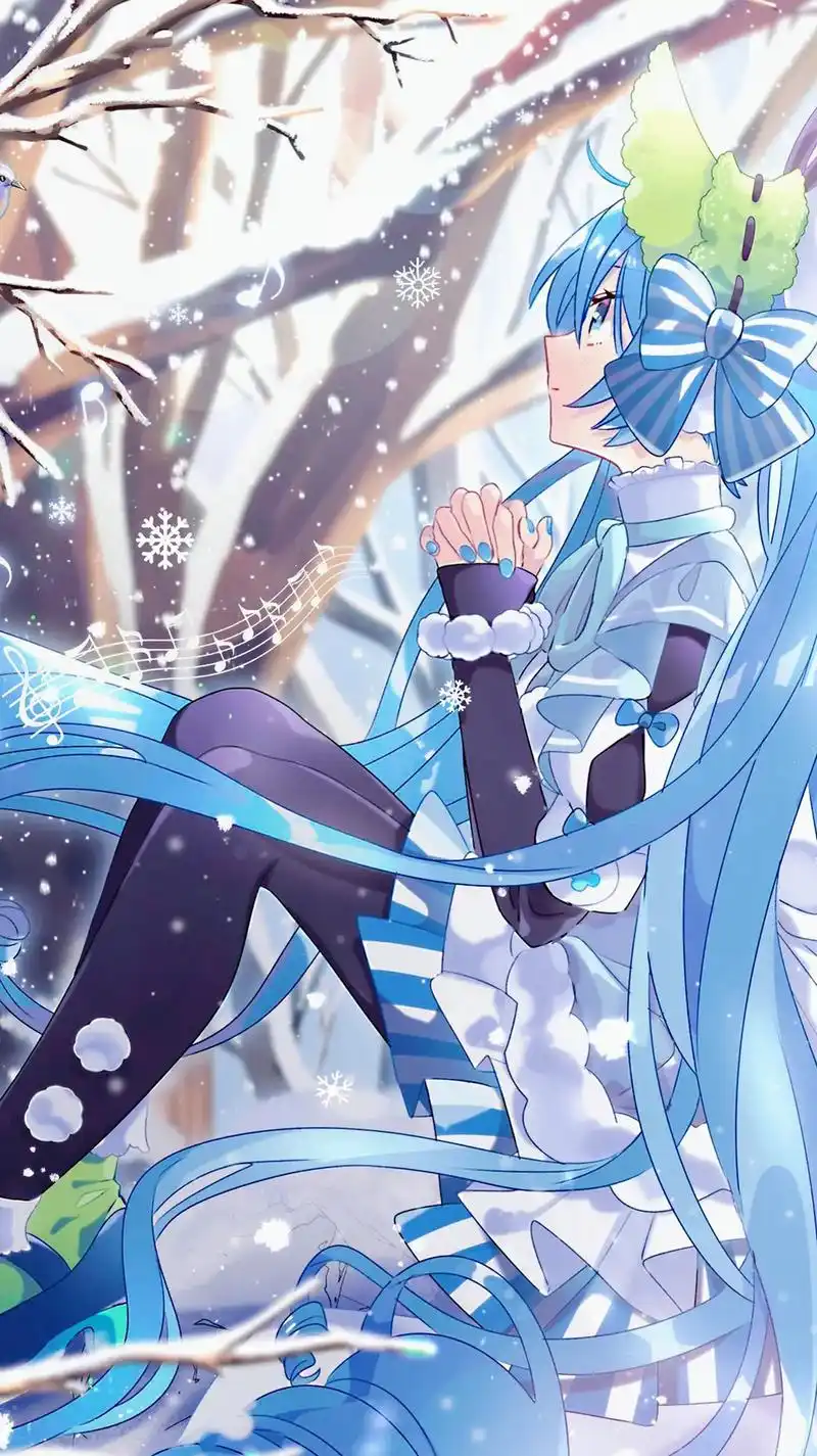 这样的miku谁不喜欢～ 你该换二次元动漫壁纸啦～ #高清壁 - 抖音