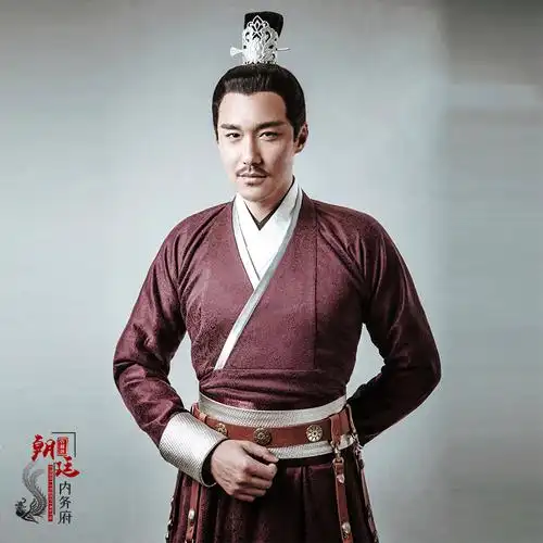 古装影视男汉唐朝大臣臣服老爷群演棉麻男剑民族服装